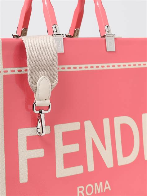 pink fendi bag tote|Fendi tote bag vintage.